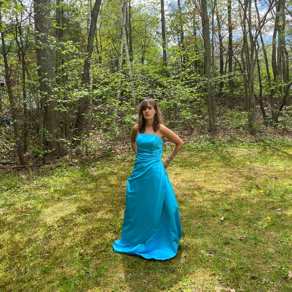 Beautiful satin like gown